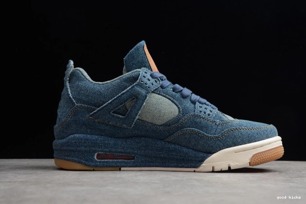 Rep x 4 Air Jordan Levi's Nike Denim AO2571-401 0811